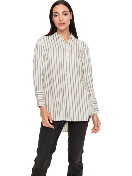 Heine Koszula w kolorze białym rozmiar: 42. Białe koszule Heine, bez wzorów, bez kołnierzyka, bez ramiączek. Za 43.99 zł.