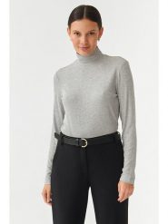 TATUUM Koszulka w kolorze szarym rozmiar: XL. Szare bluzki Tatuum, xl, bez wzorów, bez kołnierzyka, bez ramiączek. Za 62.03 zł.