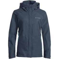 Kurtka turystyczna damska Vaude Wo Elope. Niebieskie kurtki sportowe Vaude, xs, bez wzorów, z poliesteru, bez kaptura, trekkingowe. Za 553.00 zł.