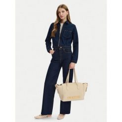 Torebka LOVE MOSCHINO. Brązowe shopper Love Moschino, bez wzorów, bez dodatków. Za 649.99 zł.