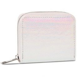 ACCCESSORIES 1W1-006-SS20 Biały. Białe portfele ACCCESSORIES, bez wzorów, ze skóry ekologicznej. Za 19.99 zł.