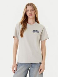 Adidas T-Shirt Collegiate Graphic JM4348 Beżowy Regular Fit. Brązowe t-shirty Adidas, s, bez wzorów, z bawełny, bez kołnierzyka, bez ramiączek. Za 109.99 zł.