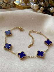 Luseera Bransoletka z elementami ozdobnymi rozmiar: onesize. Żółte bransoletki Luseera, ze stali. Za 43.99 zł.