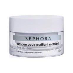 Błotna maseczka oczyszczająco-matująca - Cynk i miedź. Maseczki marki SEPHORA COLLECTION. Za 56.00 zł.