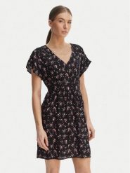 ONLY Sukienka letnia Nova 15342707 Czarny Regular Fit. Czarne sukienki Only, na lato, l, bez wzorów, z wiskozy, bez kołnierzyka, bez ramiączek. Za 129.99 zł.