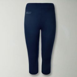 Legginsy Legea Pinocchietto Laia Damskie. Niebieskie legginsy LEGEA, bez wzorów, z elastanu, na fitness i siłownię. Za 75.00 zł.