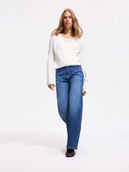 Jeansy regular comfort - granatowy. Niebieskie jeansy Reserved, bez wzorów. Za 139.99 zł.