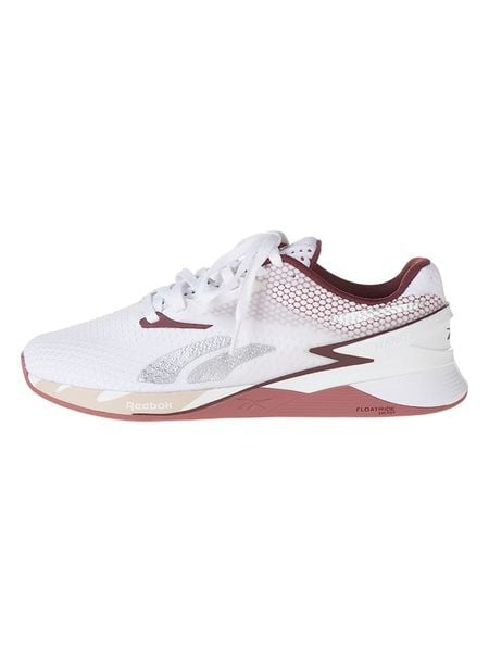 Reebok Sneakersy "Nano X3" w kolorze białym rozmiar: 38,5. Białe trampki Reebok, bez wzorów, z materiału, bez zapięcia. Za 264.95 zł.