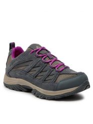 Columbia Trekkingi Crestwood Waterproof 1765411005 Czarny. Czarne obuwie sportowe Columbia, z materiału, bez zapięcia, trekkingowe. Za 379.99 zł.