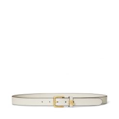 Pasek LAUREN RALPH LAUREN. Białe paski Lauren Ralph Lauren, bez wzorów. Za 419.99 zł.