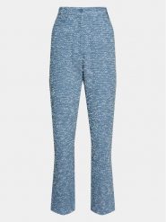 Remain Spodnie materiałowe Bold Weave 5005712792 Niebieski Straight Fit. Niebieskie spodnie materiałowe Remain, bez wzorów, z bawełny. Za 769.99 zł.