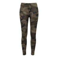 Damskie Legginsy W Kamuflażu. Brązowe legginsy Urban Classics, xs, bez wzorów. Za 72.99 zł.