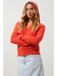 AUTHENTIC CASHMERE Kaszmirowy kardigan "Colombis" w kolorze pomarańczowym rozmiar: XXL. Pomarańczowe kardigany AUTHENTIC CASHMERE, xxl, bez wzorów, z kaszmiru. Za 430.07 zł.