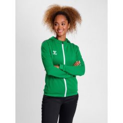 Bluza z kapturem sportowa Hummel Authentic Poly Zip Hoodie. Zielone bluzy Hummel, xl, bez wzorów, z kapturem. Za 247.50 zł.