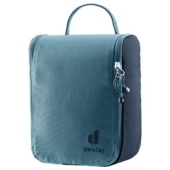 Kosmetyczka Deuter Wash Center I - ink/atlantic. Niebieskie kufry i kosmetyczki Deuter, bez wzorów, z materiału, bez dodatków. Za 156.19 zł.