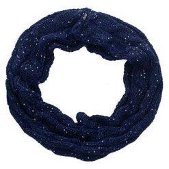 Capu Damski szalik 2818-H Blue. Niebieskie szaliki Capu, bez wzorów, z materiału. W wyprzedaży za 41.00 zł.