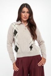 Sweter damski z kaszmirem Caviale MARELLA. Swetry Marella, l, bez wzorów, z kaszmiru, bez ramiączek. Za 1,229.00 zł.