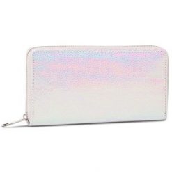 ACCCESSORIES 1W1-004-SS20 Biały. Białe portfele ACCCESSORIES, bez wzorów, ze skóry ekologicznej. Za 29.99 zł.