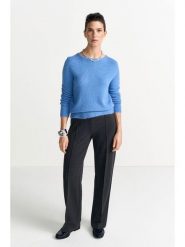 Rich & Royal Sweter w kolorze niebieskim rozmiar: M. Niebieskie swetry Rich & Royal, m, bez wzorów, z wełny, bez ramiączek. Za 269.95 zł.