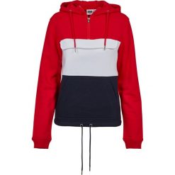 Damska bluza z kapturem urban Classic sweat pull over. Czerwone bluzy Urban Classics, bez wzorów, z kapturem. Za 214.00 zł.