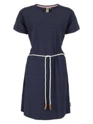 Roadsign Sukienka w kolorze granatowym rozmiar: XXL. Niebieskie sukienki Roadsign, xxl, bez wzorów, ze skóry, bez kołnierzyka, bez ramiączek, midi. Za 52.42 zł.