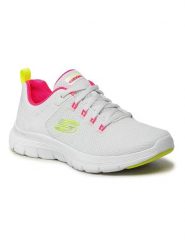 Skechers Sneakersy w kolorze białym rozmiar: 39. Białe trampki Skechers, bez wzorów, bez zapięcia. Za 189.29 zł.