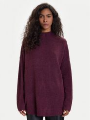 Vero Moda Sweter Plaza 10290784 Fioletowy Loose Fit. Fioletowe swetry Vero Moda, l, bez wzorów, z syntetyku, bez ramiączek. Za 159.99 zł.