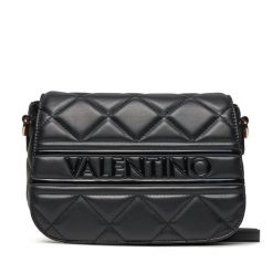 Torebka Valentino. Czarne listonoszki Valentino, bez wzorów, bez dodatków. Za 269.99 zł.