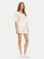 United Colors Of Benetton Piżama 4SHX3P03X Écru Regular Fit. Piżamy United Colors of Benetton, bez wzorów, z bawełny, bez ramiączek. Za 239.99 zł.