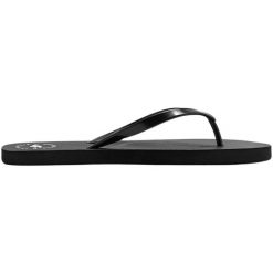 Klapki damskie 4F F018A. Szare klapki 4f, bez wzorów, z gumy, bez obcasa. Za 39.99 zł.