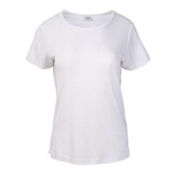 T-shirt Damski Z Krótkim Rękawem Lofe. Białe t-shirty Hi-tec, bez wzorów, bez kołnierzyka, bez ramiączek. Za 71.99 zł.