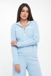 Bluza damska rozpinana z kapturem SPORTALM. Bluzy Sportalm, bez wzorów, z kapturem. W wyprzedaży za 1,303.20 zł.