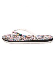 Roxy Japonki "Pebbles VII" w kolorze białym rozmiar: 29. Białe szorty Roxy, bez wzorów. Za 58.00 zł.