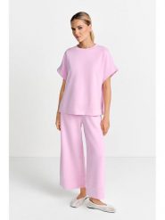 Rich & Royal Bluzka w kolorze jasnoróżowym rozmiar: XS. Różowe bluzki Rich & Royal, xs, bez wzorów, bez kołnierzyka, bez ramiączek. Za 144.95 zł.