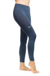Leginsy trekkingowe damskie Zebru Responsive Tight Women. Niebieskie legginsy sportowe Salewa, na jesień, m, bez wzorów, z wełny, do biegania. Za 377.01 zł.