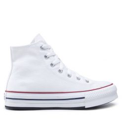 Trampki Converse. Białe trampki Converse, bez wzorów, bez zapięcia. Za 189.99 zł.