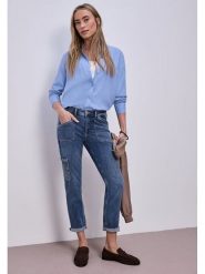 Street One Dżinsy - Slim fit - w kolorze niebieskim rozmiar: W32/L28. Niebieskie jeansy Street One, l, bez wzorów. Za 185.76 zł.