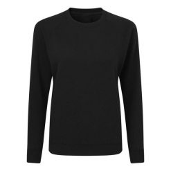 Damska Raglanowa Bluza Z Okrągłym Wycięciem Pod Szyją. Niebieskie bluzy SG, xs, bez wzorów, bez kaptura. Za 93.99 zł.