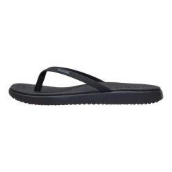 HeyDude Damskie Japonki Maui Breeze Flip. Czarne klapki Hey Dude, bez wzorów, z materiału, bez obcasa. Za 159.00 zł.