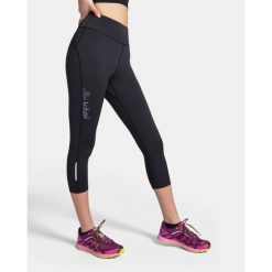 Damskie legginsy treningowe 3/4 Kilpi AMIRA-W. Czarne legginsy sportowe Kilpi, s, bez wzorów, z materiału, do biegania. Za 141.00 zł.