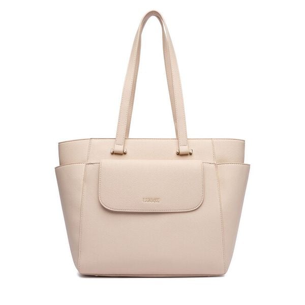 Torebka Lasocki. Brązowe shopper Lasocki, bez wzorów, bez dodatków. Za 239.99 zł.