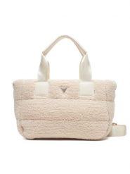 Guess Torebka V5BZ15 WF830 Beżowy. Brązowe torebki klasyczne Guess, z aplikacjami, z materiału, bez dodatków. Za 349.99 zł.