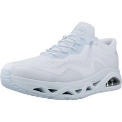 Buty SKECHERS SLIP - INS UNO GLIDE STEP AIR GLIDERS Niebieski. Niebieskie obuwie sportowe Skechers, z tkaniny, bez zapięcia. Za 390.99 zł.