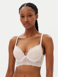 Hunkemöller Biustonosz z fiszbiną Lauren 300903 Écru. Biustonosze Hunkemöller, bez wzorów, z syntetyku. Za 99.99 zł.