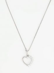 OR ÉCLAT Złoty naszyjnik "Promesse" - dł. 43 cm rozmiar: onesize. Szare naszyjniki OR ÉCLAT, z cyrkonią, złote. Za 352.43 zł.