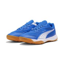 Halowe buty sportowe Solarflash III PUMA. Białe obuwie sportowe Puma, bez zapięcia. Za 299.00 zł.