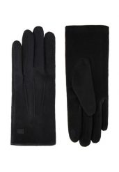 Rękawiczki z funkcją touch screen H-AMBER. Żółte rękawiczki Volcano, bez wzorów, z dzianiny, eleganckie. Za 39.99 zł.