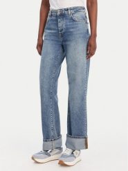 Liu Jo Jeansy UA6207 D4854 Niebieski Straight Fit. Niebieskie jeansy Liu Jo, bez wzorów. Za 689.99 zł.