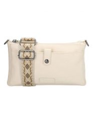 Beagles Torebka "Malaga" w kolorze kremowym - 24 x 14 x 2 cm rozmiar: onesize. Brązowe torby na ramię Beagles, bez wzorów, z materiału, na ramię, małe, bez dodatków. Za 65.99 zł.