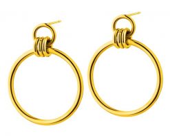 Kolczyki ze stali szlachetnej - koła. Kolczyki Elixa, ze stali. Za 189.00 zł.